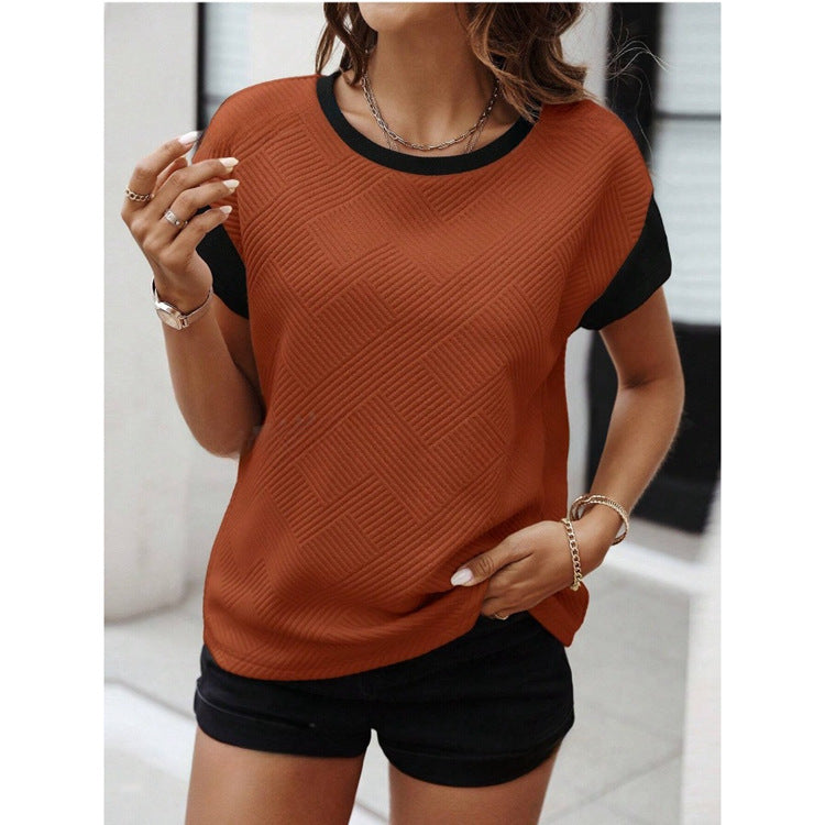 Casual European And American Fashion Women's Wear Top