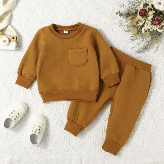 Round Neck Autumn And Winter Fashionable Long Sleeves