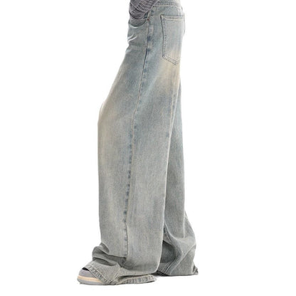 Pantaloni larghi in denim stile americano