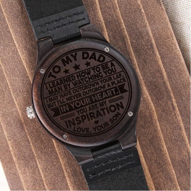 Leather Strap Cover Watch