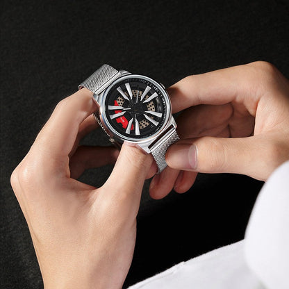 Rotating Wheel Watch