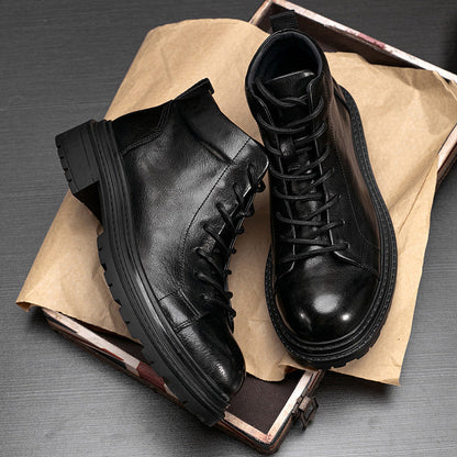 Sturdy, Stylish, Genuine Leather Boots