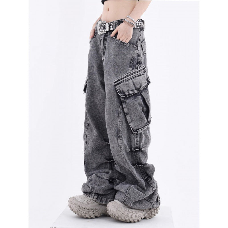 Retro Fashionable Cargo Pants Men