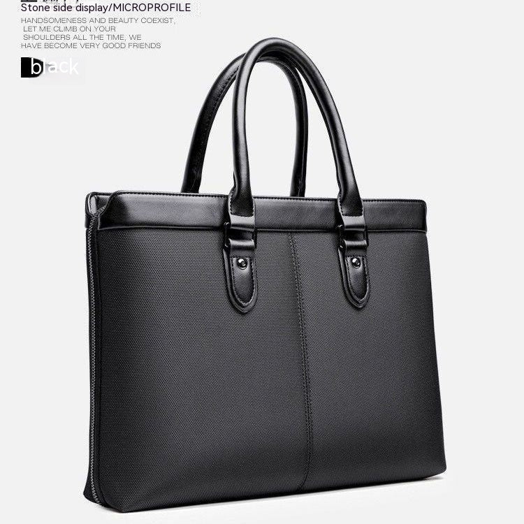 Office Handbag Portable Briefcase File Bag