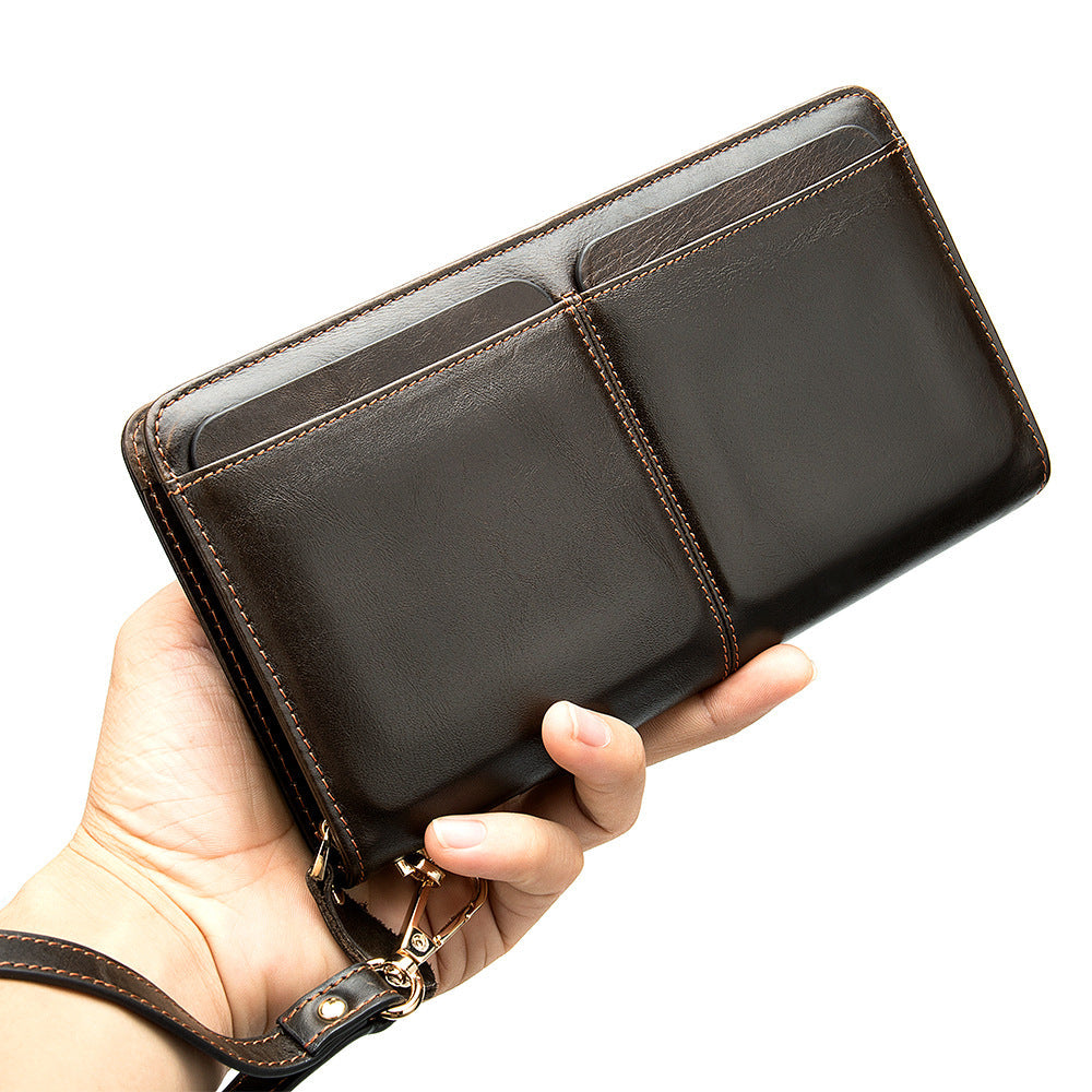 Genuine Leather Clutch Wallet