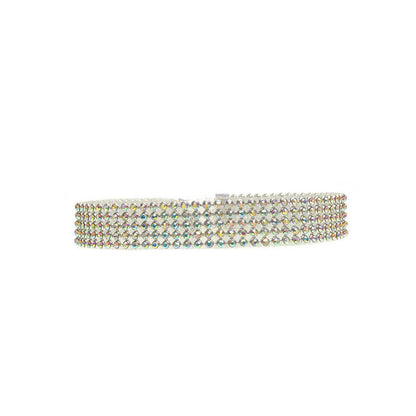 Full Crystal Rhinestone Choker Necklace