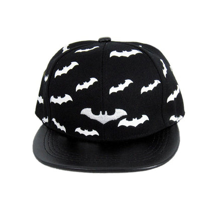 Bat Print Men's And Women's Hip Hop Baseball Cap