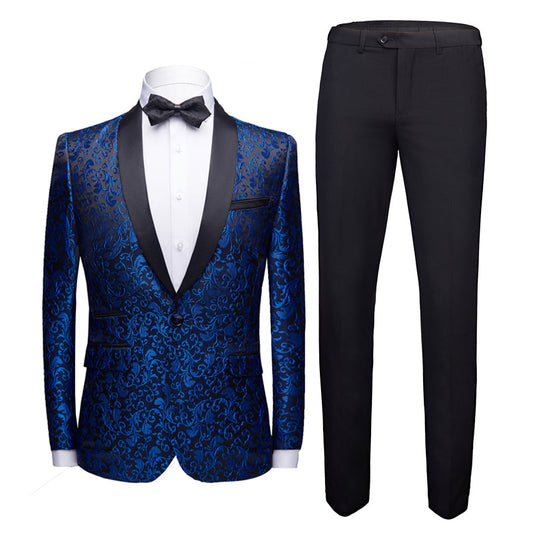 BQ suits men wedding Dress Suit Set