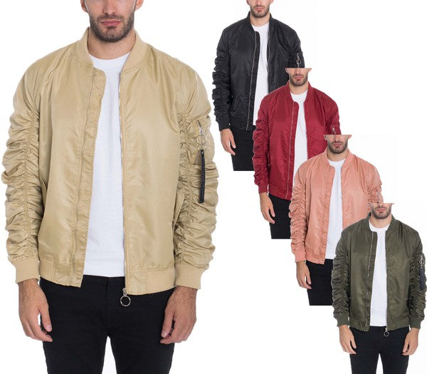 Giacca bomber foderata MA-1 Flight Casual da uomo Weiv