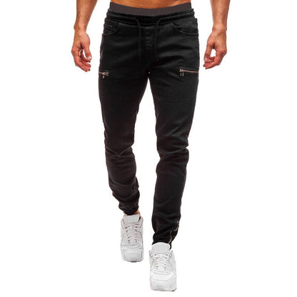 Jeans Trousers For Men Retro Party Work