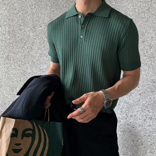 Men's casual summer polo shirt