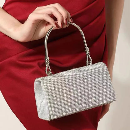 Shining 3A Full Diamond Handbag  Luxury Crossbody