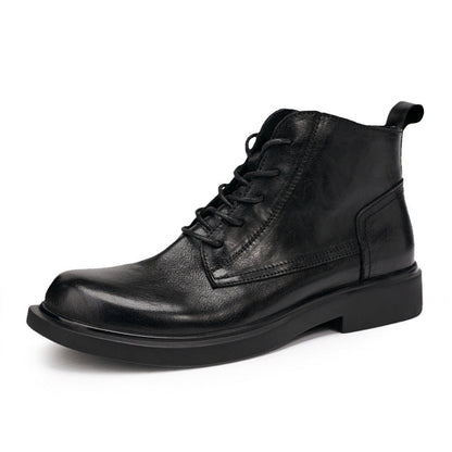 Genuine Leather Fashion Martin Boots For Men