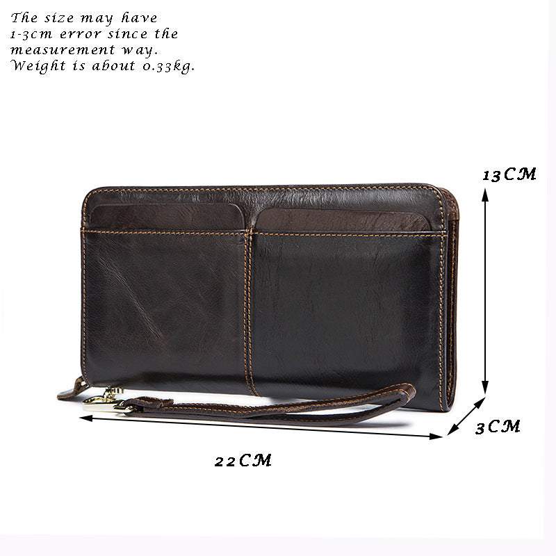 Genuine Leather Clutch Wallet