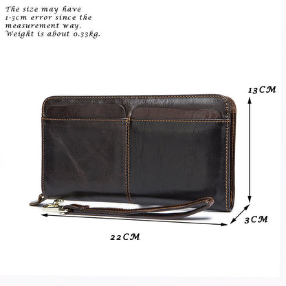 Genuine Leather Clutch Wallet