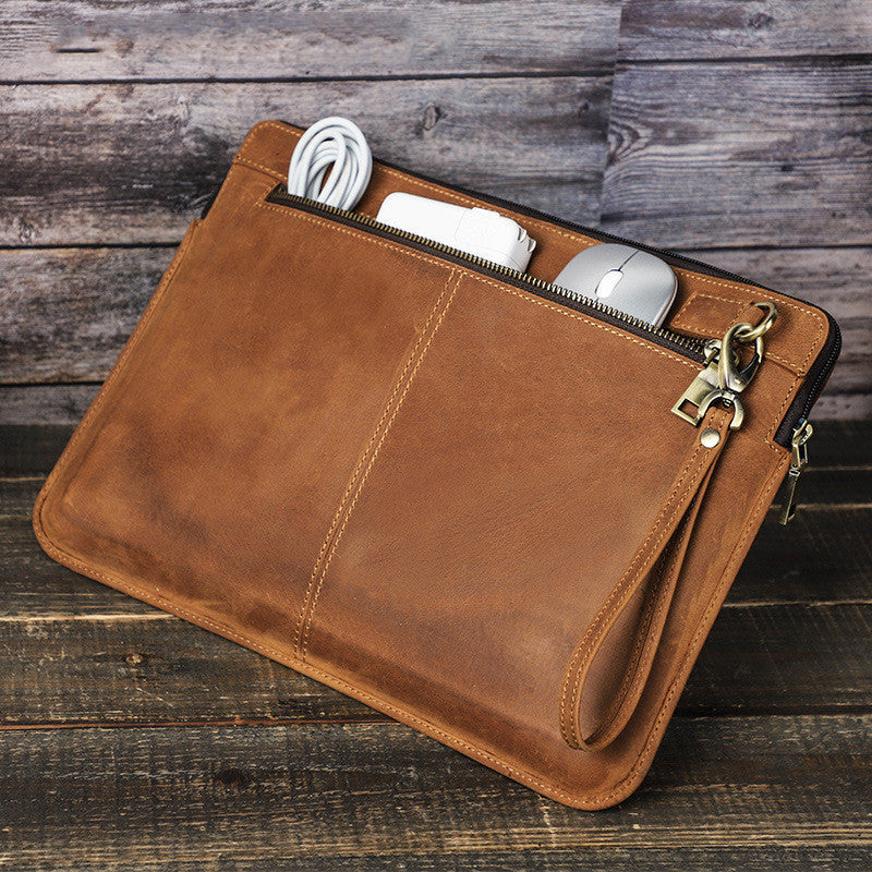 Crazy Horse Leather Notebook Sleeve