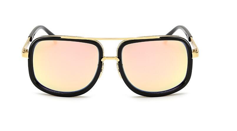 Flat Top Hot Square Sunglasses Men