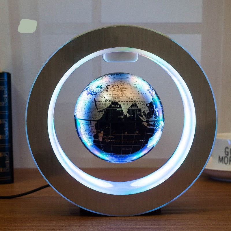 Round LED World Map