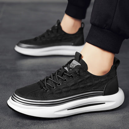 Men's Summer Breathable Platform Canvas Shoes