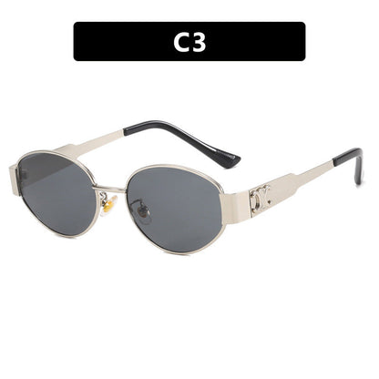 Fashion Oval Sunglasses New Women