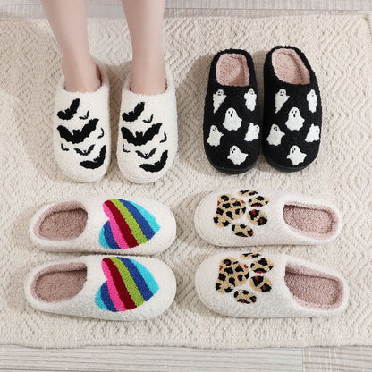 Cotton Slippers Male And Female Home Winter Indoor Cotton Slippers