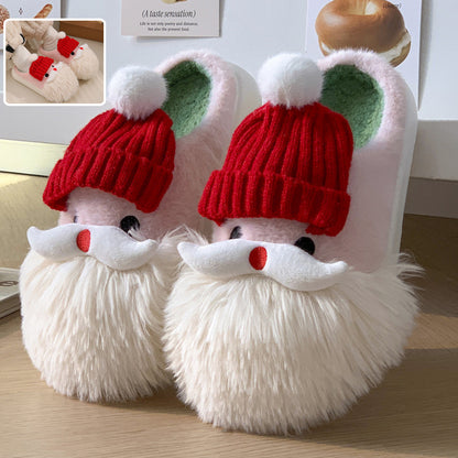 Santa Claus Plush Slippers