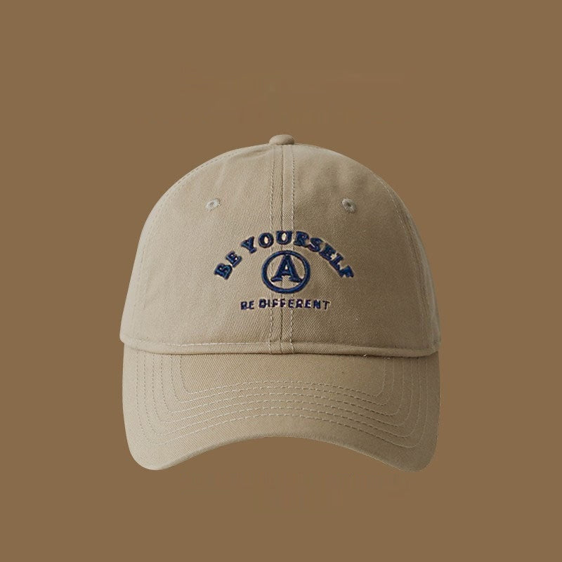 Cap Female Embroidered Couple Face