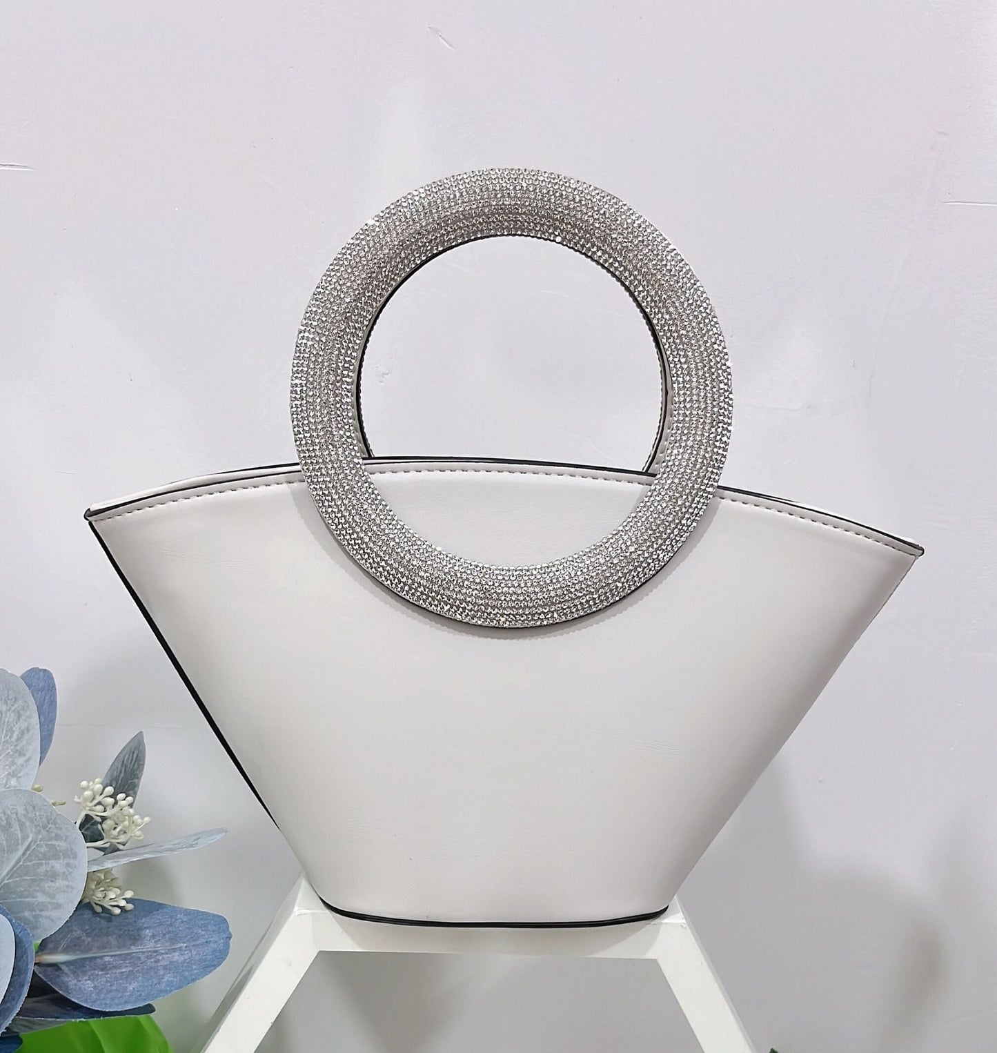 Diamond Round Handle Portable Basket Pack