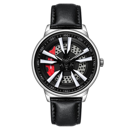 Rotating Wheel Watch