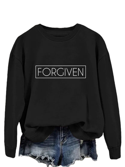 Tops Loose Long Sleeve Sweatshirt