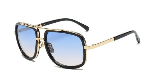 Flat Top Hot Square Sunglasses Men