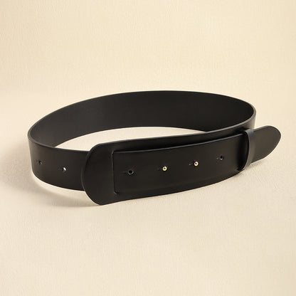 Fashion High Design Sense Wide Waist Belt