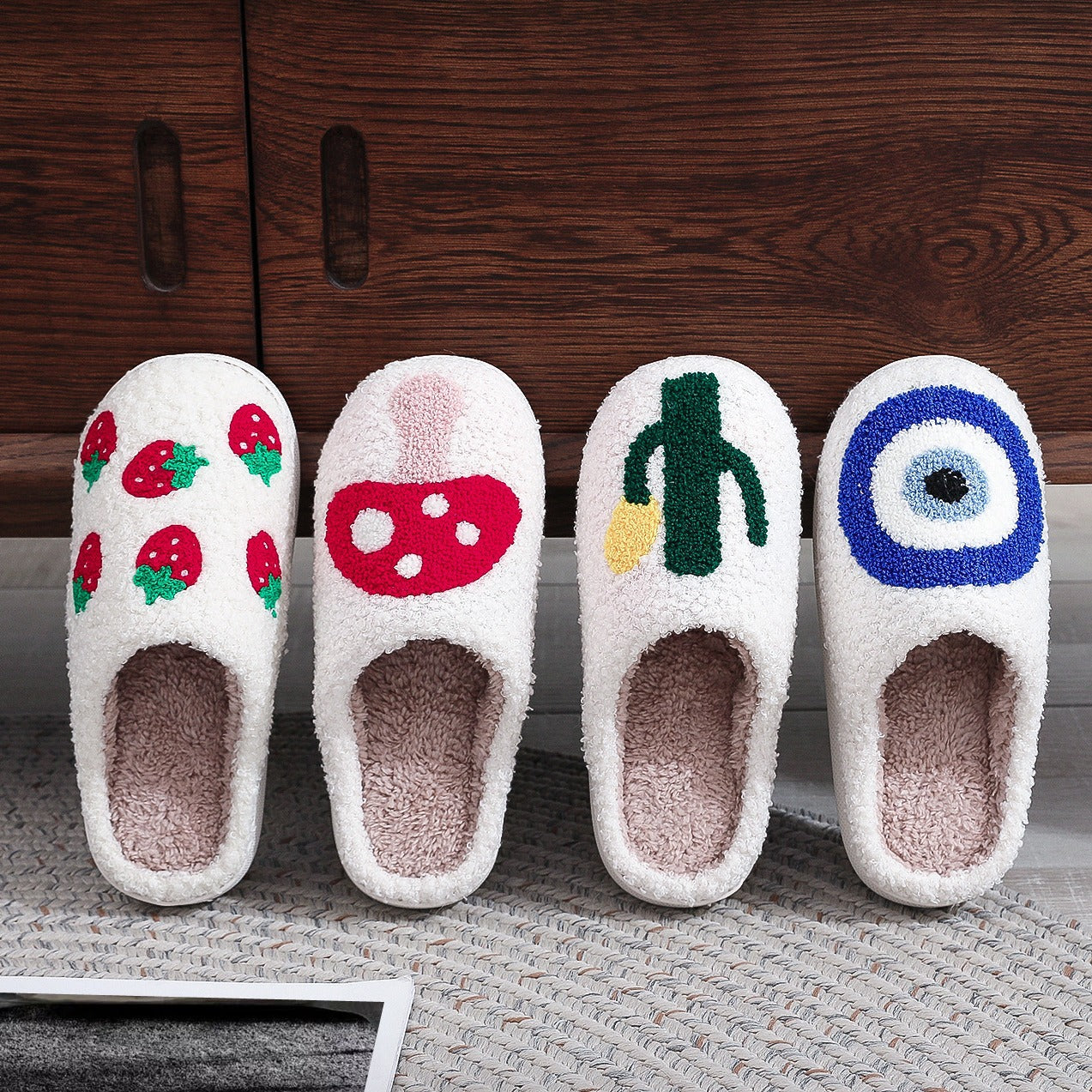 Cotton Slippers Male And Female Home Winter Indoor Cotton Slippers