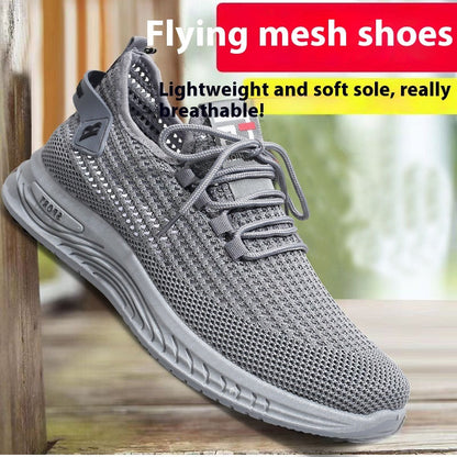 Leisure Pajamas Soft Bottom Mesh Shoes