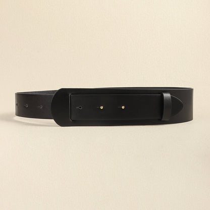 Fashion High Design Sense Wide Waist Belt