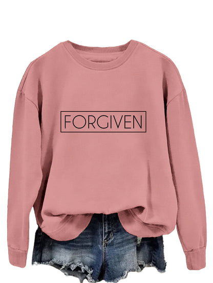 Tops Loose Long Sleeve Sweatshirt