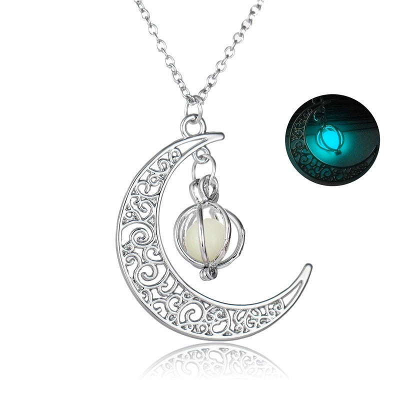 Moon Natural Glowing Stone