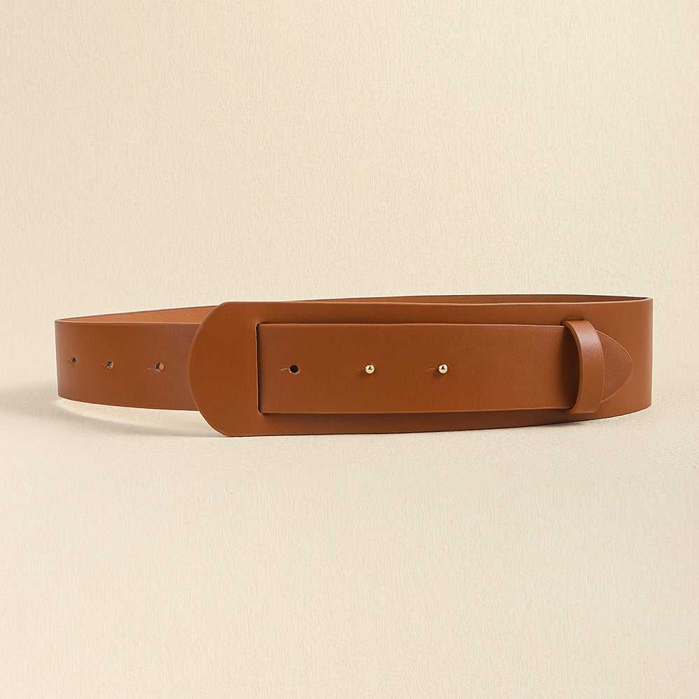 Fashion High Design Sense Wide Waist Belt