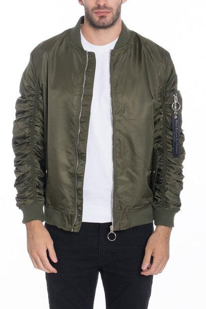 Giacca bomber foderata MA-1 Flight Casual da uomo Weiv