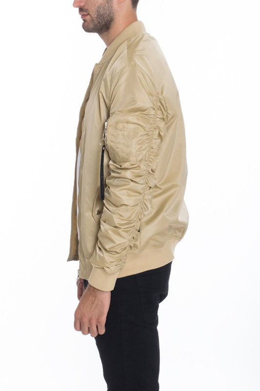 Giacca bomber foderata MA-1 Flight Casual da uomo Weiv