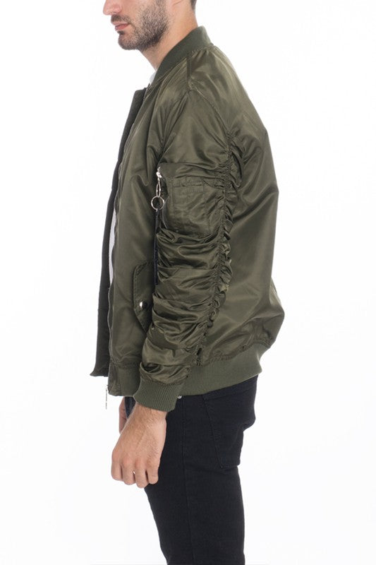 Giacca bomber foderata MA-1 Flight Casual da uomo Weiv