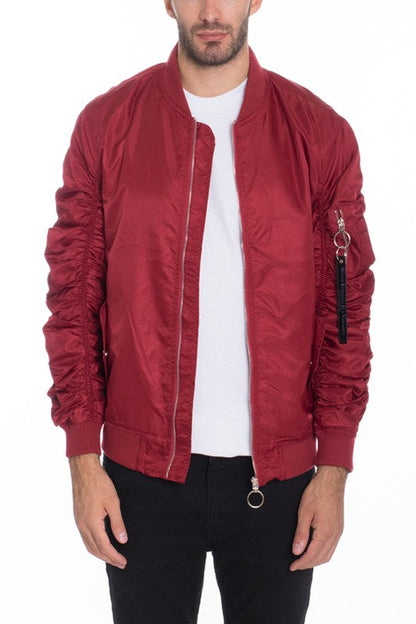 Giacca bomber foderata MA-1 Flight Casual da uomo Weiv