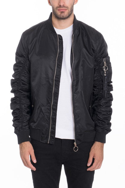 Giacca bomber foderata MA-1 Flight Casual da uomo Weiv