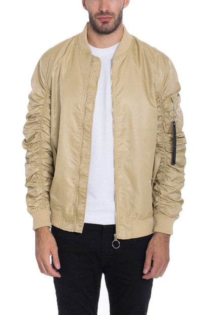 Giacca bomber foderata MA-1 Flight Casual da uomo Weiv