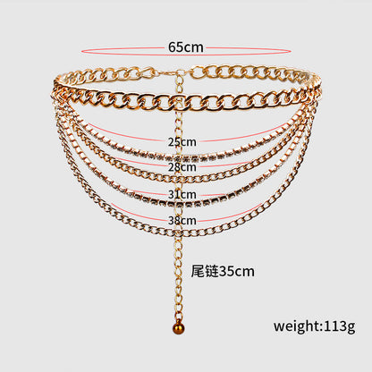 Summer Jewelry Hot Pants Chain