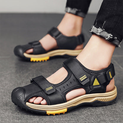 Breathable leather sandals, perfect outdoors