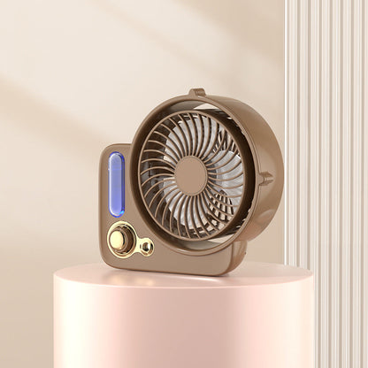 Desktop Spray Humidifier Mini Fan Household Portable Fan