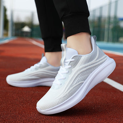 Breathable Soft Bottom Lightweight Shock Absorption Sneaker Lovers Shoes