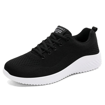 Spring And Summer Plus Size Running Men's Casual Flying Woven Shoes