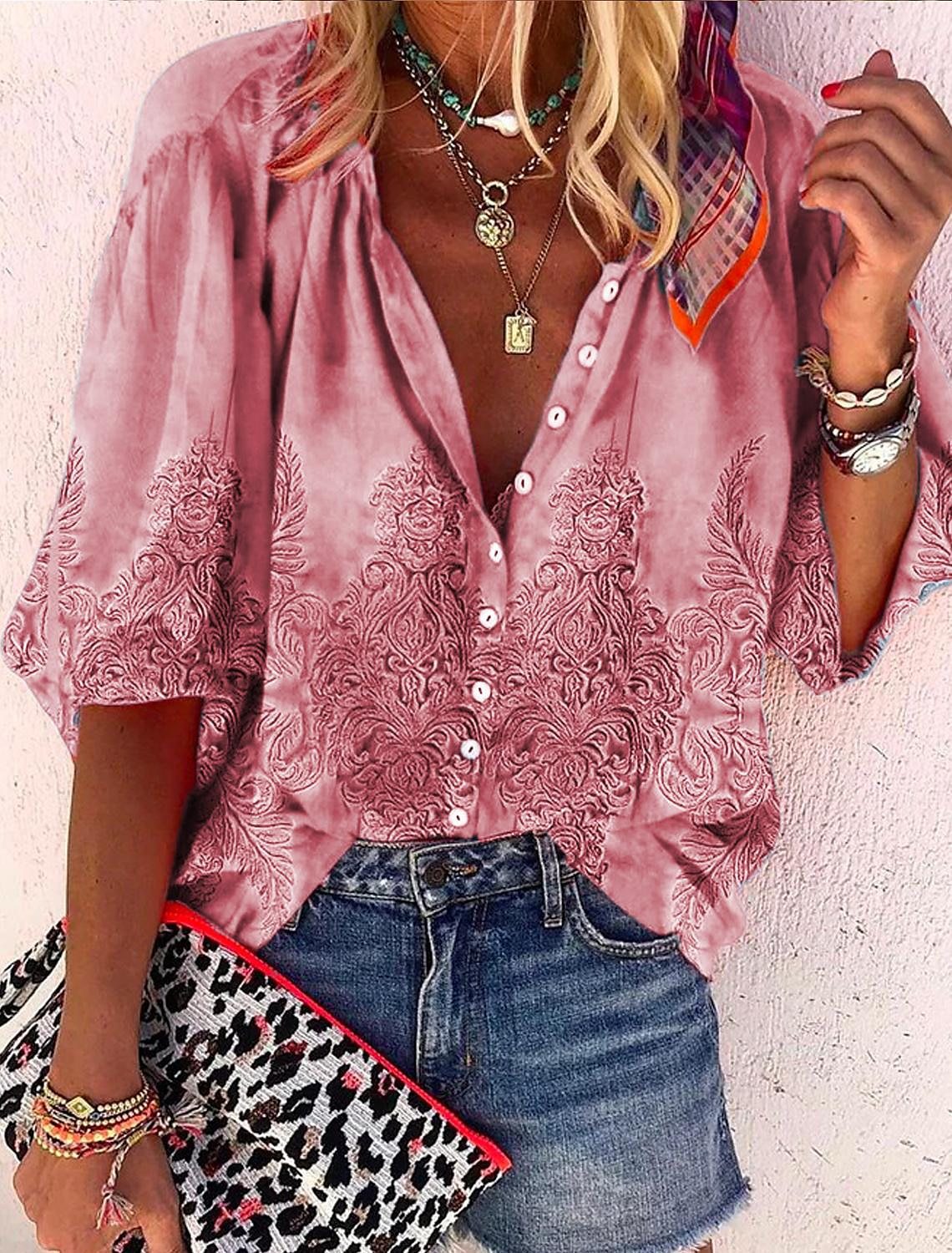 Floral Fantasy Blouse